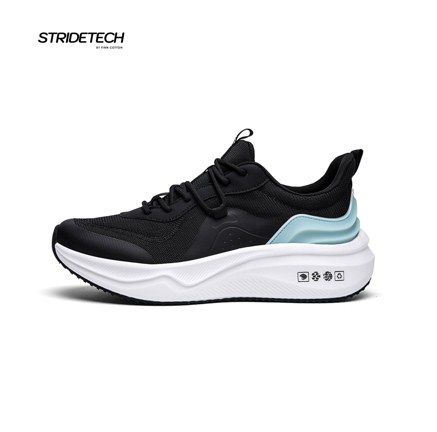 Finn Cotton White Black / 36 Velocity 4.0 Running Sneakers Velocity Running Sneakers