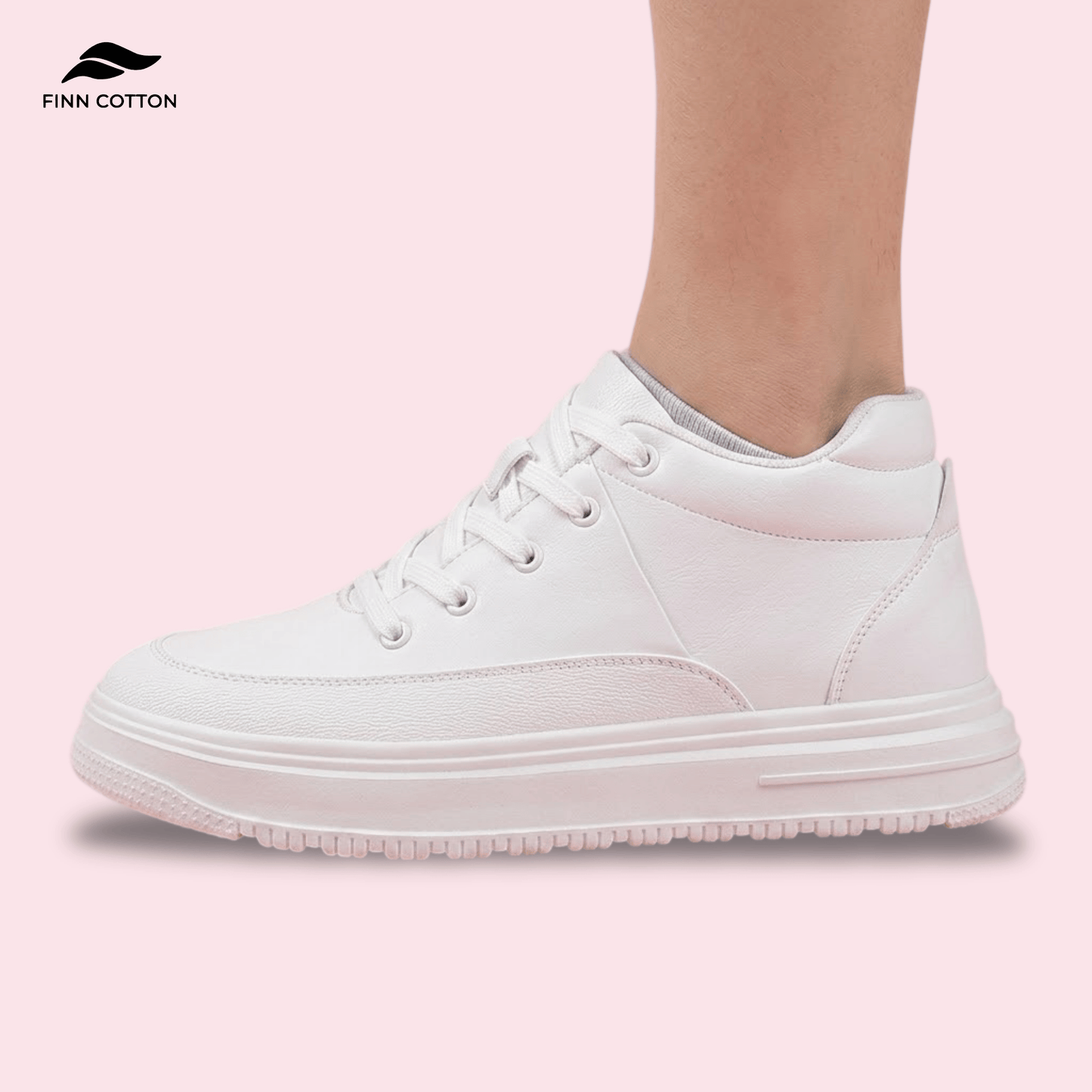 Finn Cotton Zenith - For Her Zenith | Classic Confidence Height Enhancing Sneakers | Women