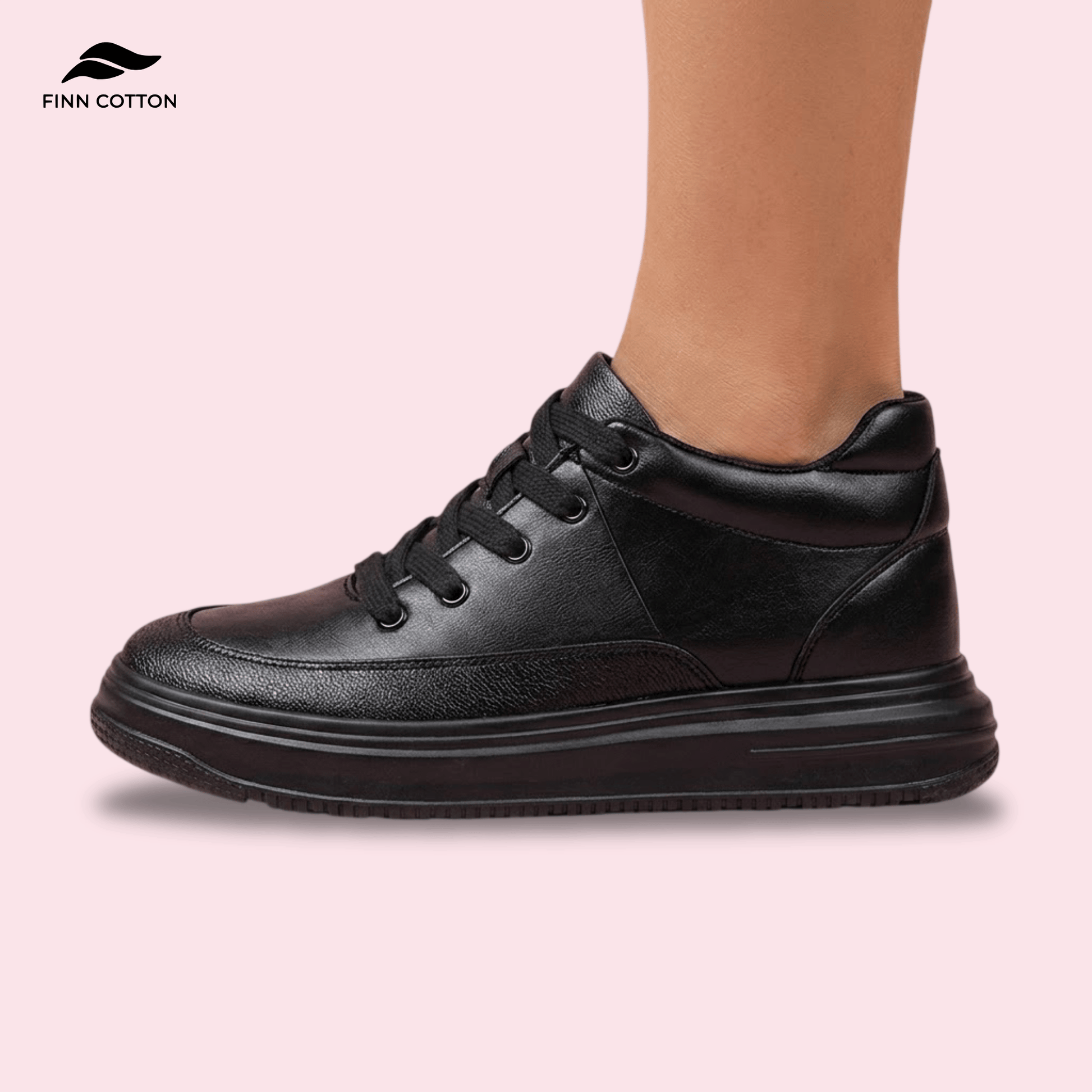 Finn Cotton Zenith - For Her Zenith | Classic Confidence Height Enhancing Sneakers | Women